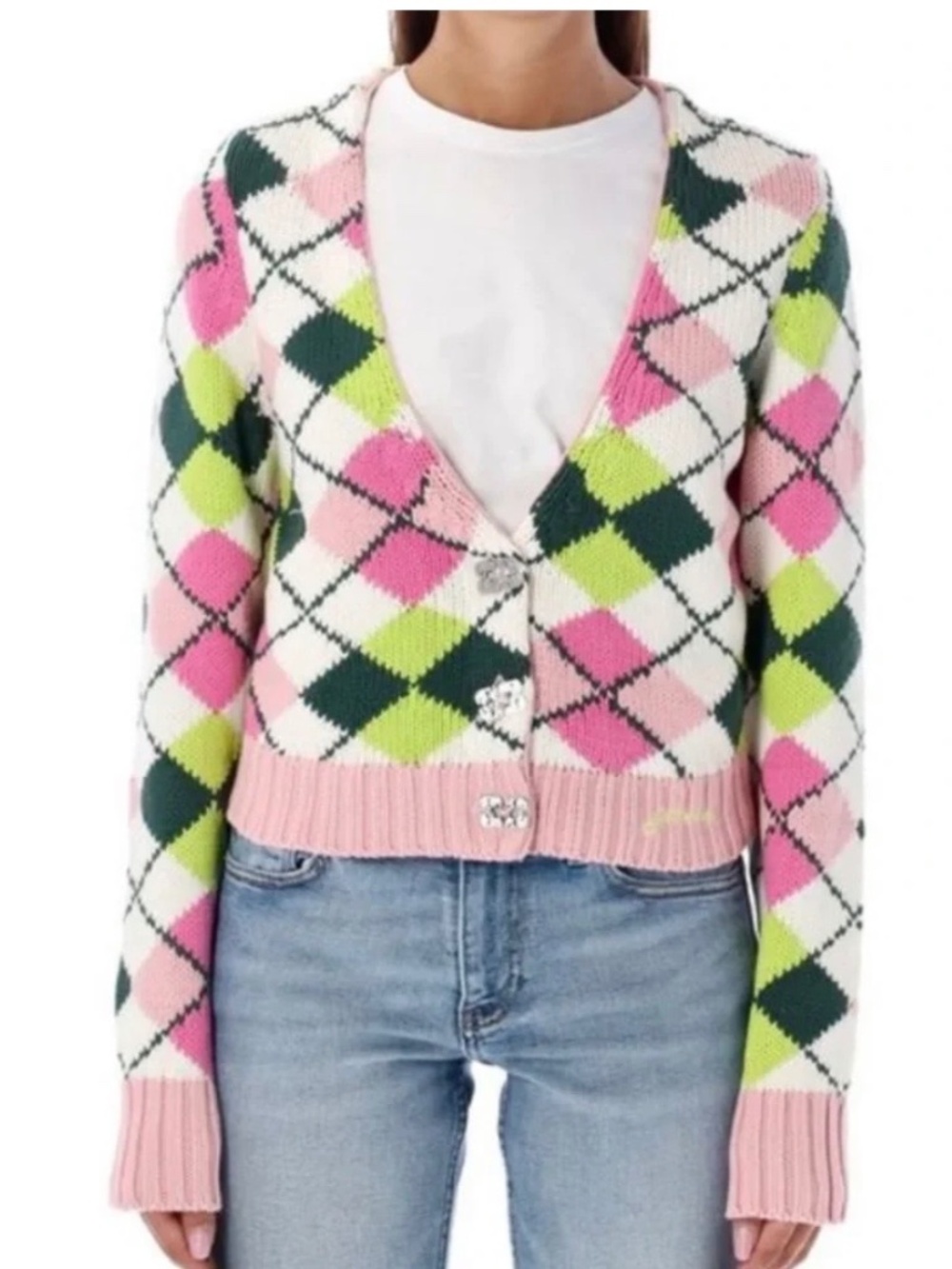 Ganni cotton sweater